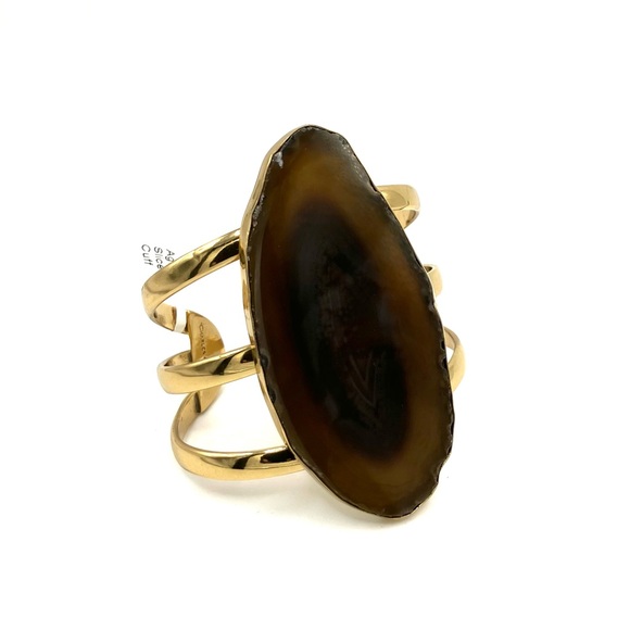 Charles Albert Jewelry - NWT Charles Albert Alchemia and Agate Slice Cuff